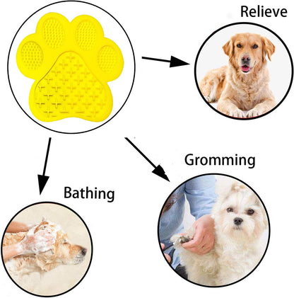 Tapete De Lengeüteo Con Ventosas (Lick Mat) — Anti-Ansiedad Para Perros Y Gatos