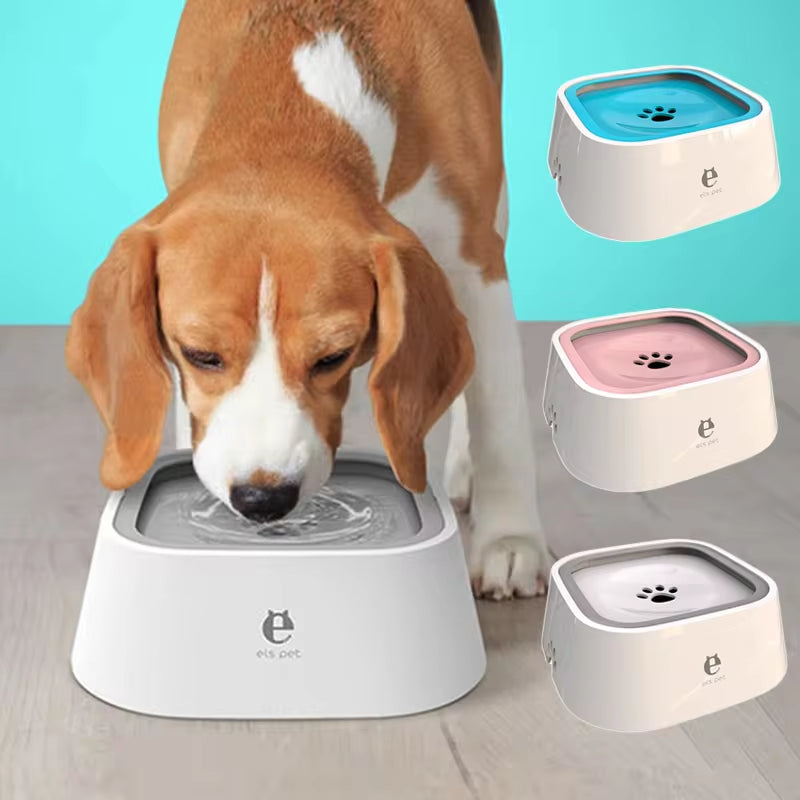 Bowl Flotante Anti-Derrame Para Perros — Bebedero Sin Salpicaduras